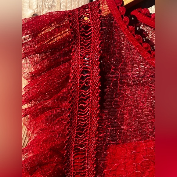 Trish scully child Clarissa dress in red - Picture 4 of 9